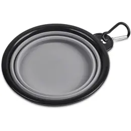 Altitude Poppy Collapsible Silicone Pet Bowl Closed